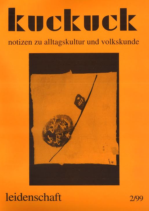 Cover der Leidenschaftausgabe