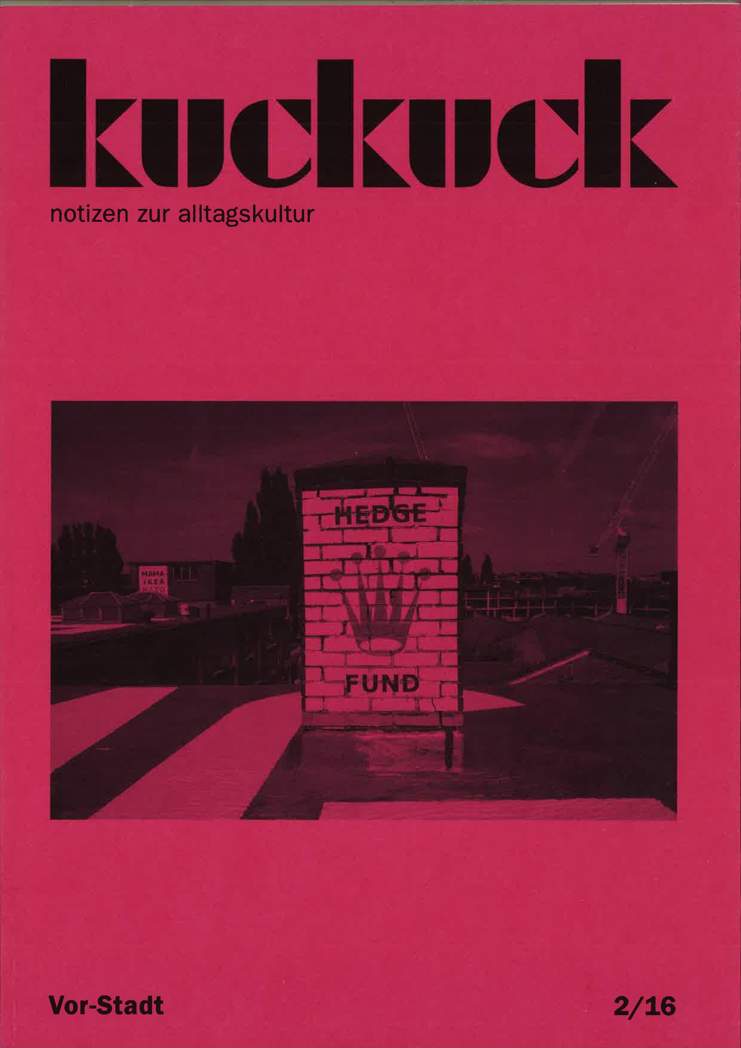 Cover der Vor-Stadtausgabe