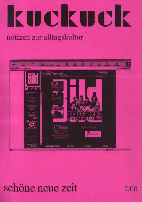 Cover der Schöne neue Zeit Ausgabe